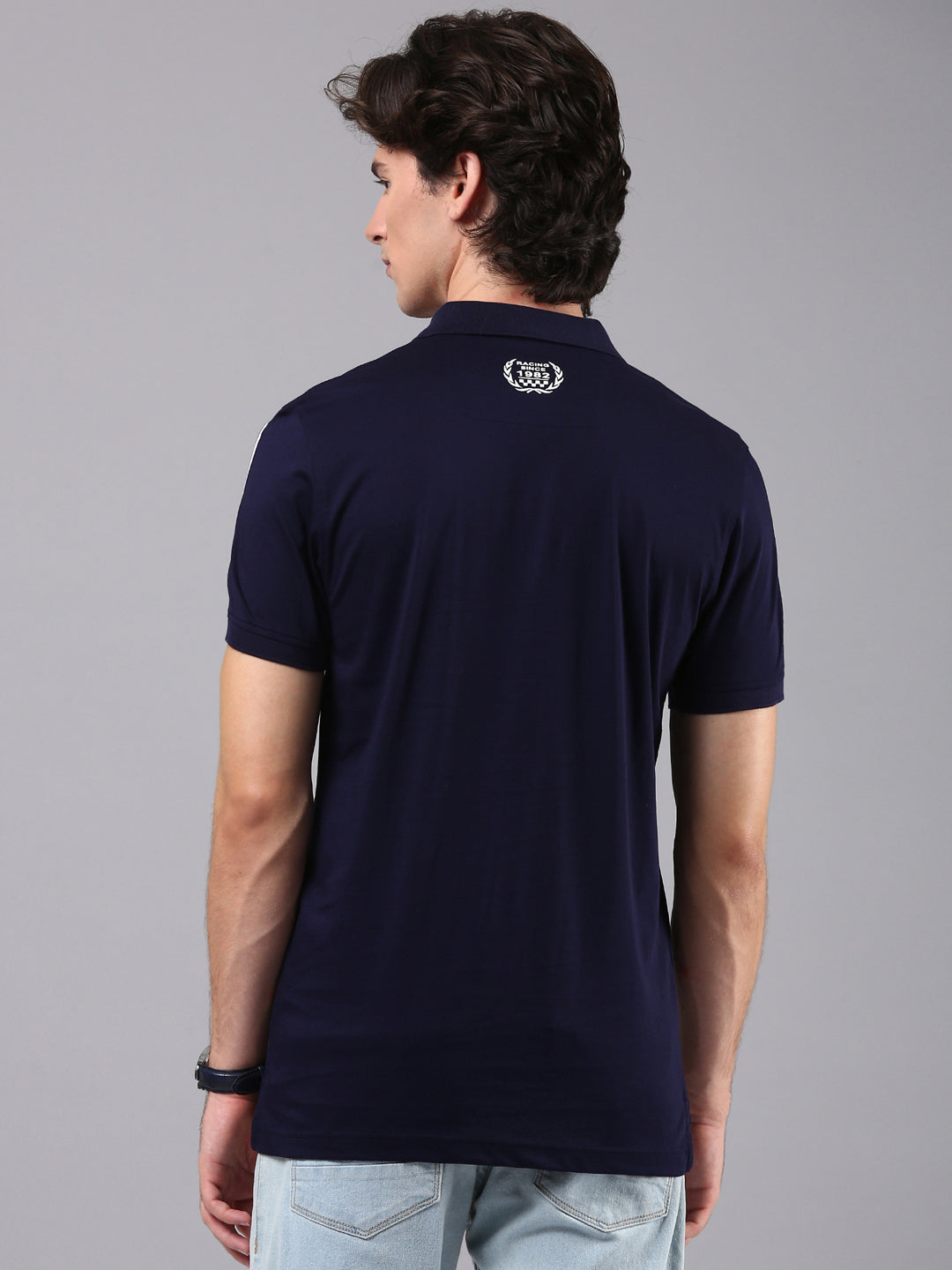 TVS Originals Racing 100% Cotton Mercerised Polo T-Shirt | 180 GSM | Sleek Zipper Placket | Soft Sheen Finish | Lightweight & Durable | Regular Fit | Heat-Sealed Neck | Premium Everyday Wear